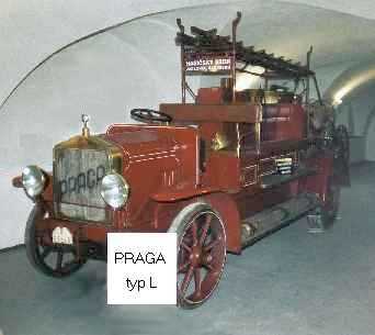 Hasi�sk� vozidlo PRAGA, typ L