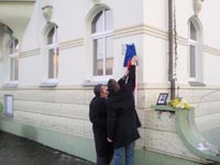 Bitva dobojov�na: pam�tn� deska byla odhalena